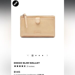 Diego Slim Wallet (Sold Out Online)